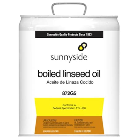 Sunnyside 872G5 5 Gallon Boiled Linseed Oil SU576867